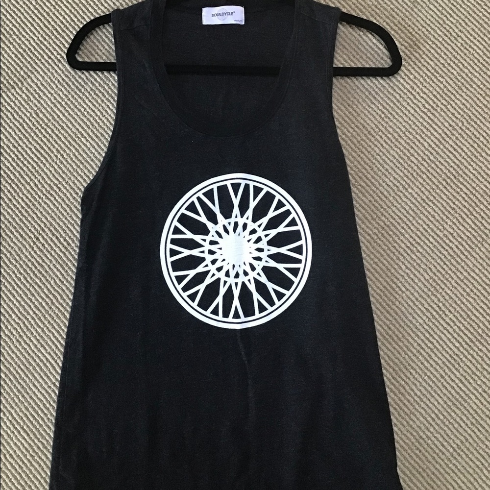 Soulcycle Tank Dark Charcoal Gray